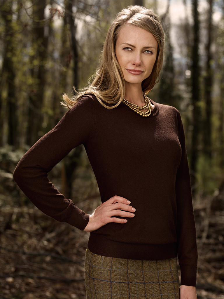 Ladies Custom Crew Sweater