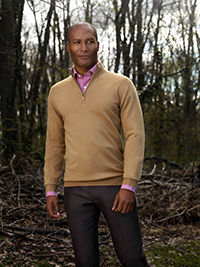 Custom 1/4 Zip Mock Sweater