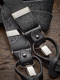 Custom Fancy Braces by The British Belt Company