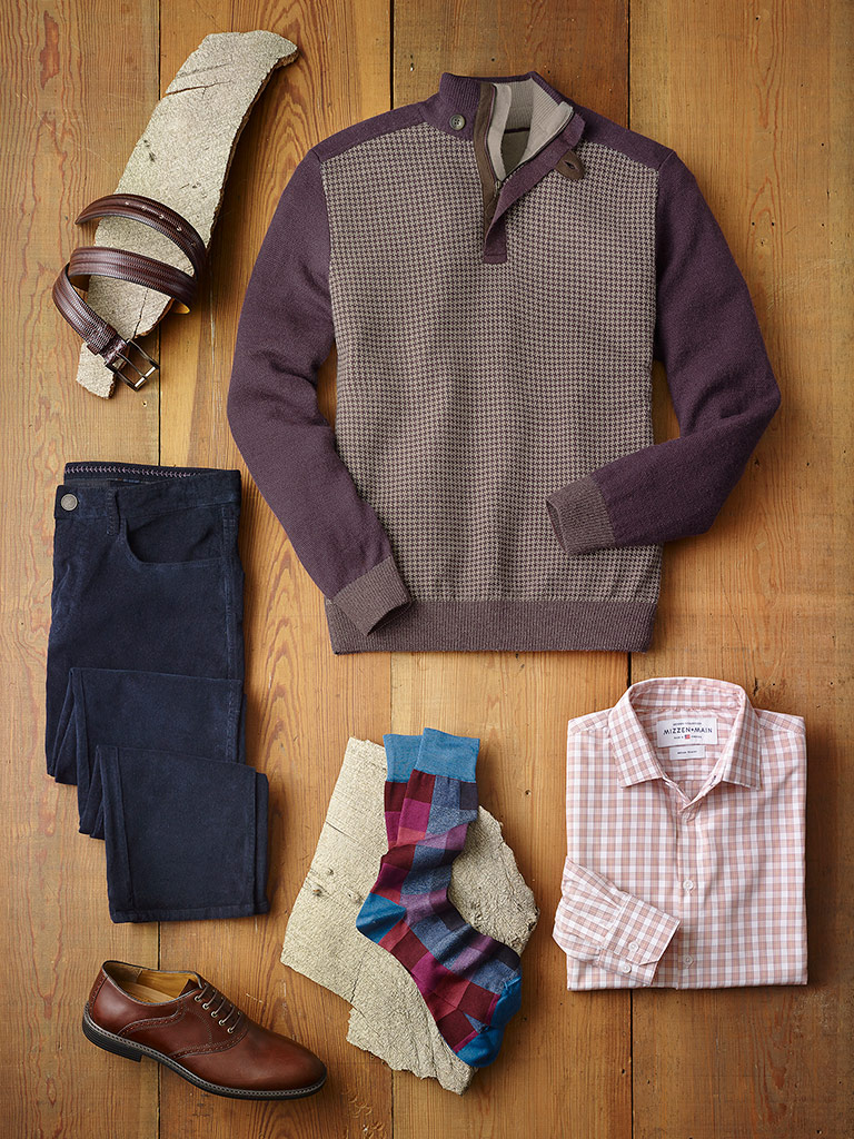 Casual Wear by Tom James and Mizzen & Main