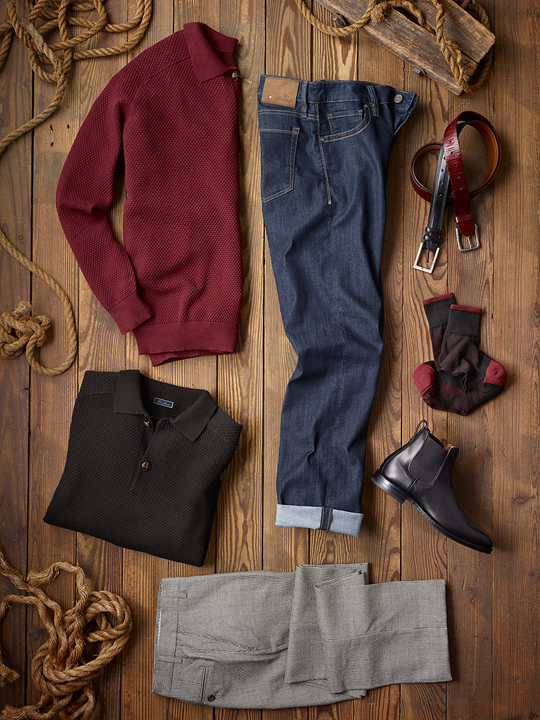 Casual Wear by Tom James and 34 Heritage