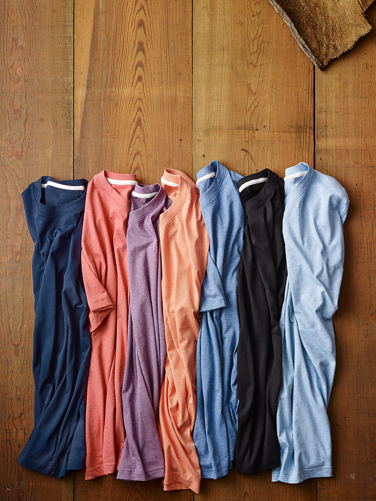 Short Sleeved Crew Neck T-Shirt by Tom James