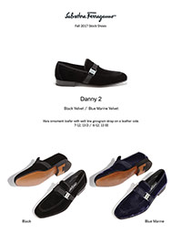 Ferragamo Fall 2017                                                                                                                                                                                                                                       , Danny 2 by Ferragamo