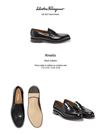 Ferragamo Fall 2017                                                                                                                                                                                                                                       , Rinaldo by Ferragamo