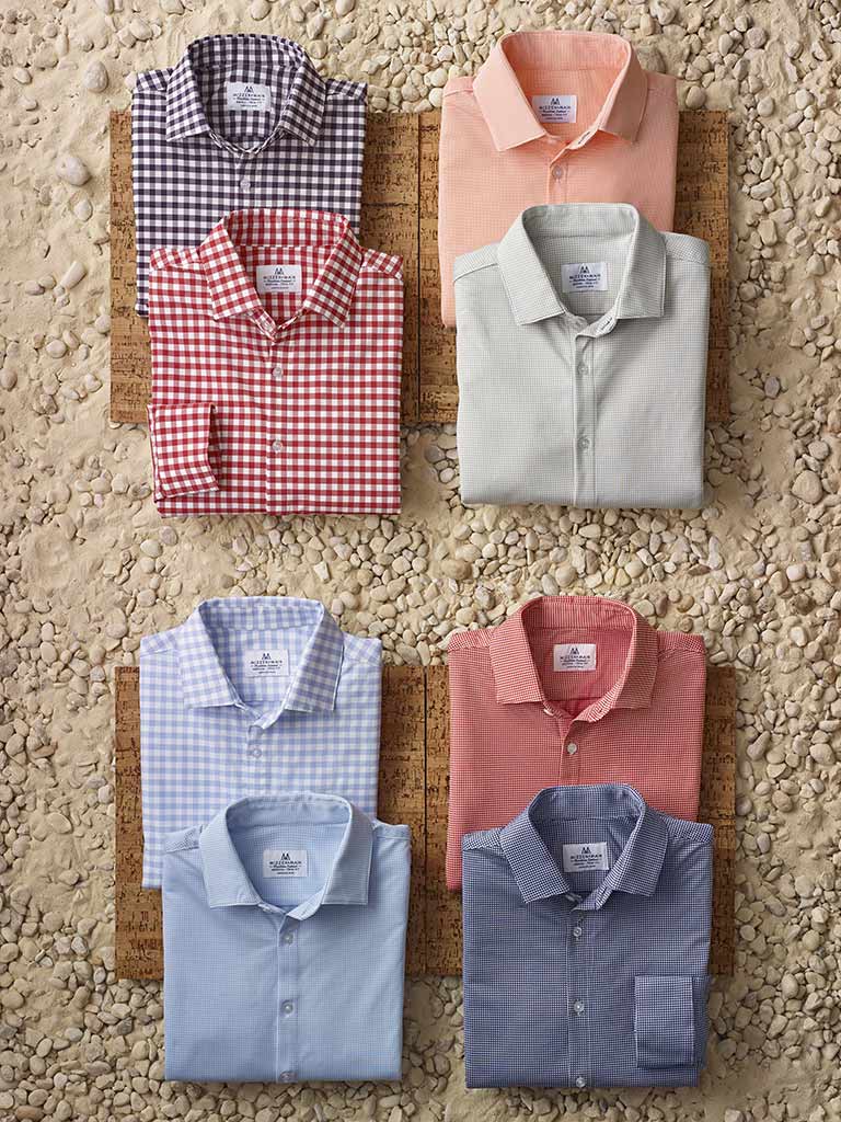 Long Sleeve Sport Shirts by Mizzen and Main