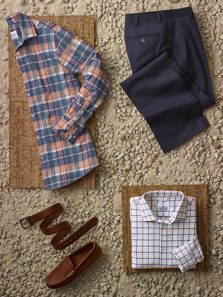 Long Sleeve Sport Shirts by Mizzen and Main