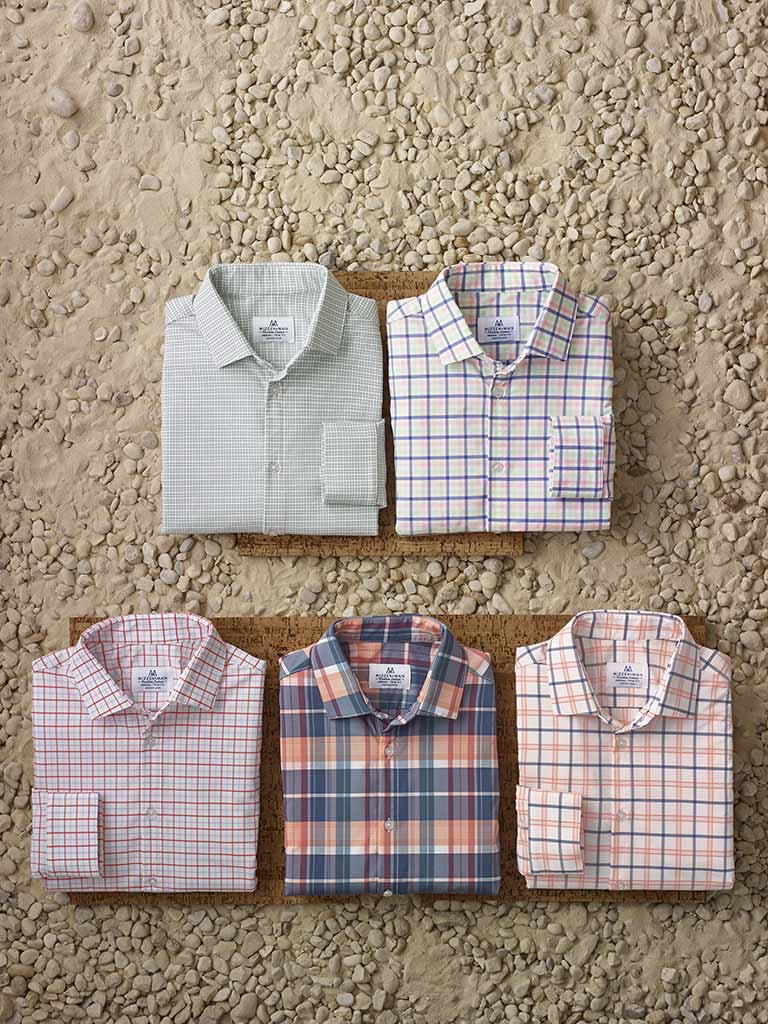 Long Sleeve Sport Shirts by Mizzen and Main