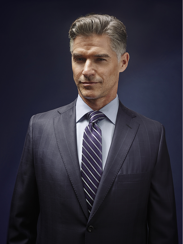 Navy Windowpane with Shadow Stripe - Oxxford Hand Tailored Bespoke Suit
