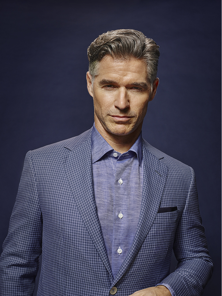 Blue and Navy Mini Check - Oxxford Hand-Made Bespoke Suit