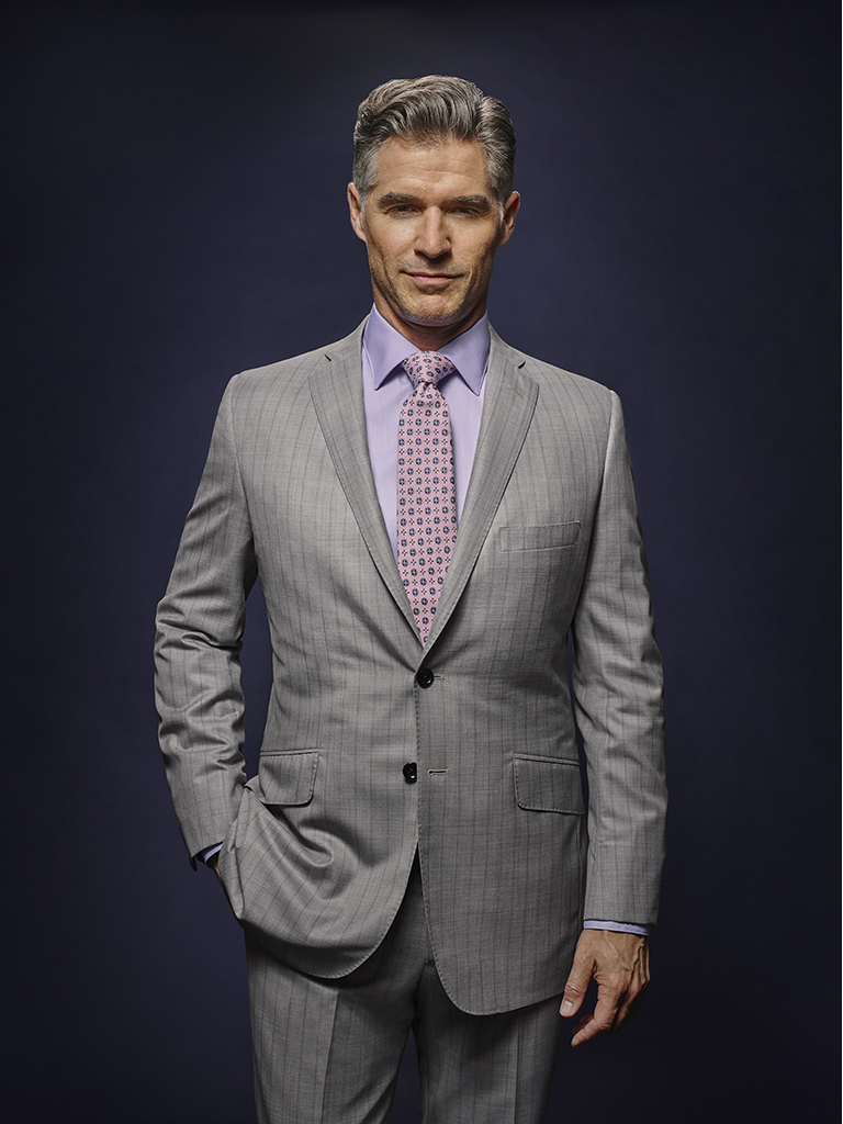 Silver Gray Tonal Asymetric Stripe - Holland & Sherry Dragonfly Supreme - Oxxford Hand-Made Bespoke Suit