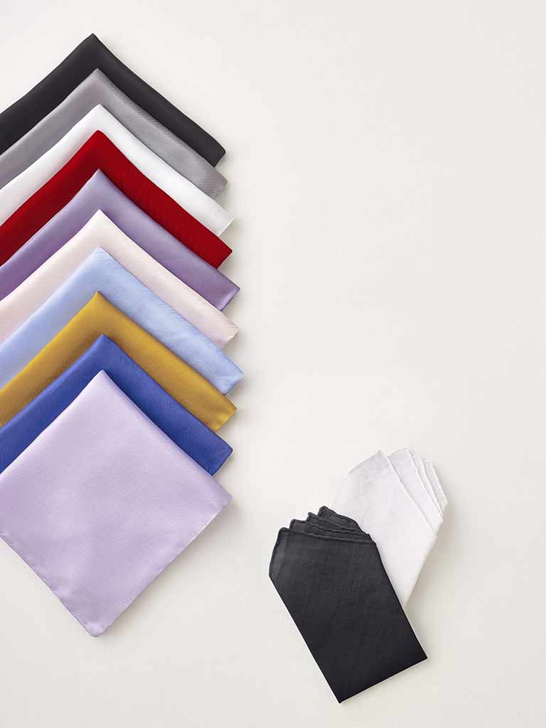 Solid Pocket Squares