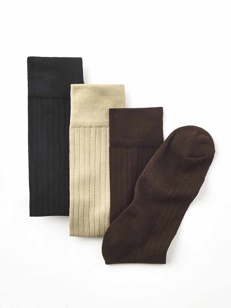ACCESSORIES                                                                                                                                                                                                                                               , Padded Bottom Socks by Tom James