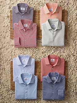 Sportswear Lookbook                                                                                                                                                                                                                                       , Long Sleeve Sport Shirts by Mizzen and Main