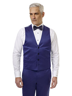Royal Blue Solid Tuxedo
