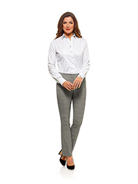 Light Gray Stripe Pant