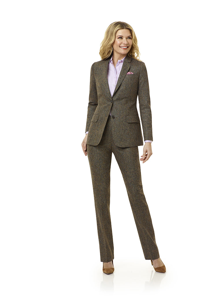 Green Donegal - Holland & Sherry - Sherry Tweed