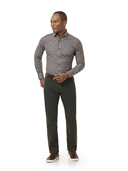 Custom Floral Print Sport Shirt
