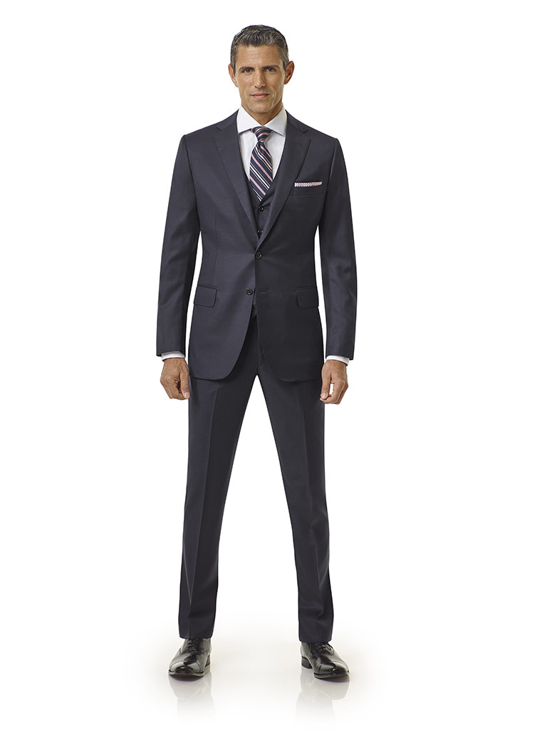 Navy Solid Holland and Sherry Royal Mile Suit