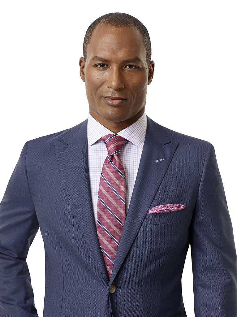 Airforce Blue Birdseye Holland and Sherry Royal Mile Suit