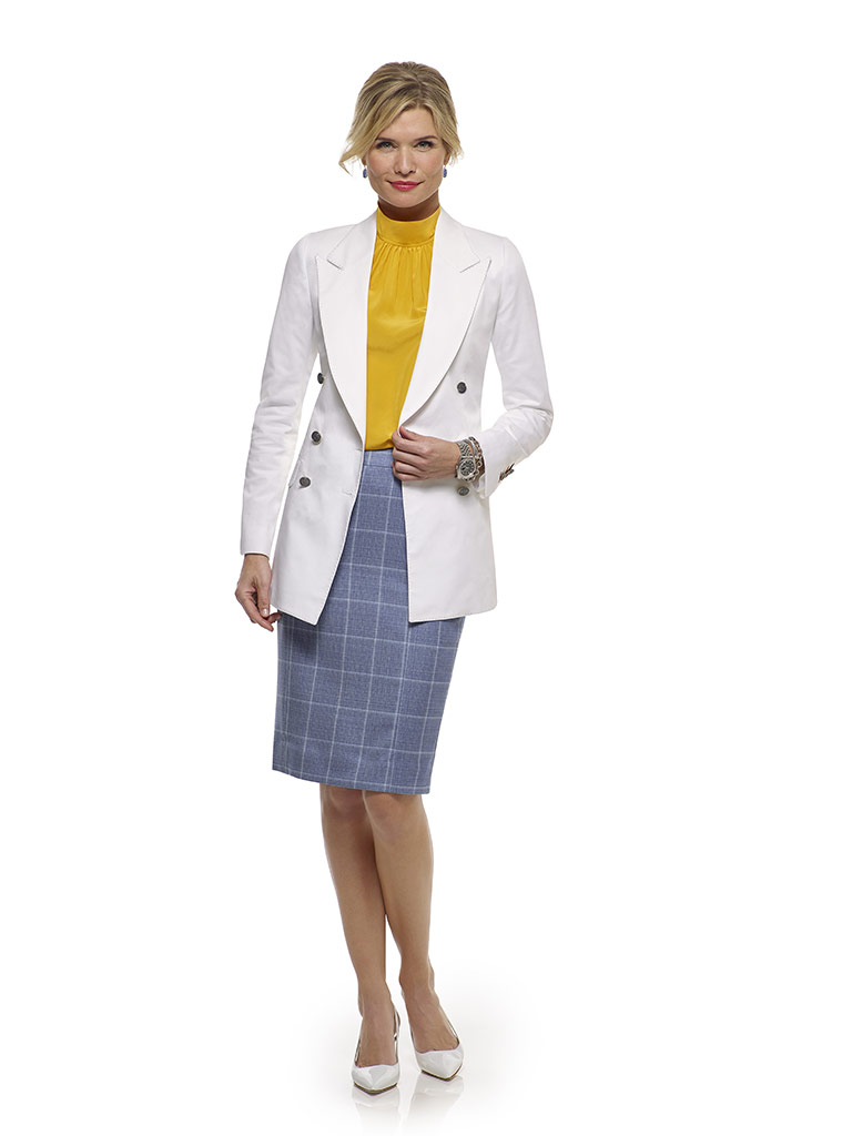 White Plain Blazer - Tom James Women Collection