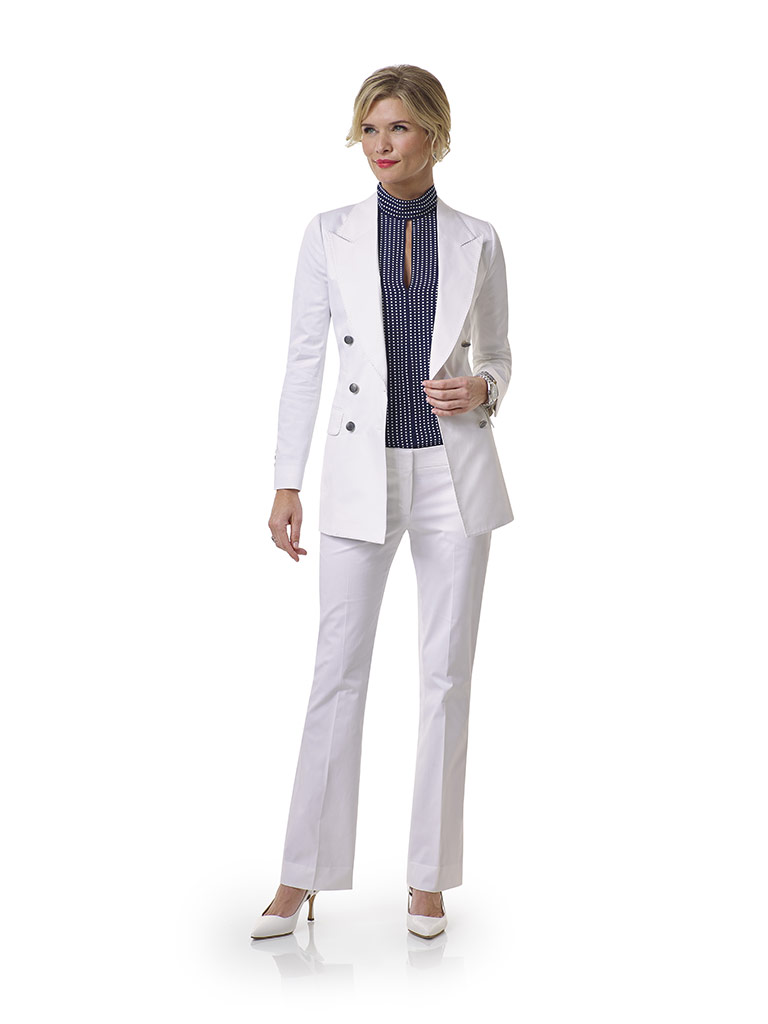 White Plain Blazer - Tom James Women Collection