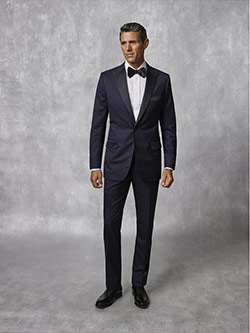 Navy Plain Tuxedo