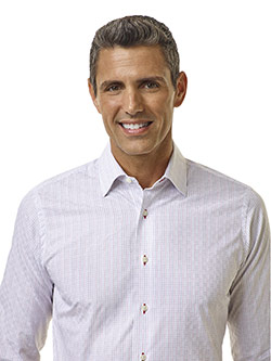 Tom James Custom Mini Graph Check Shirt