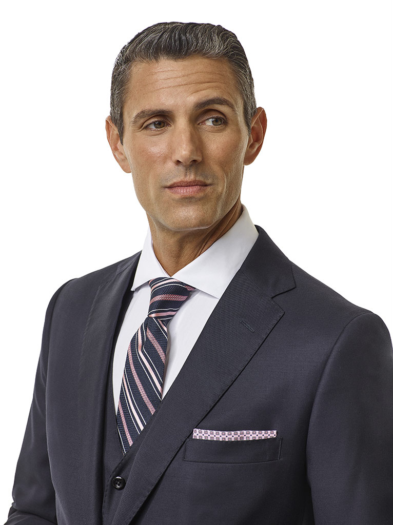 Navy Solid Holland and Sherry Royal Mile Suit | Tom James Company
