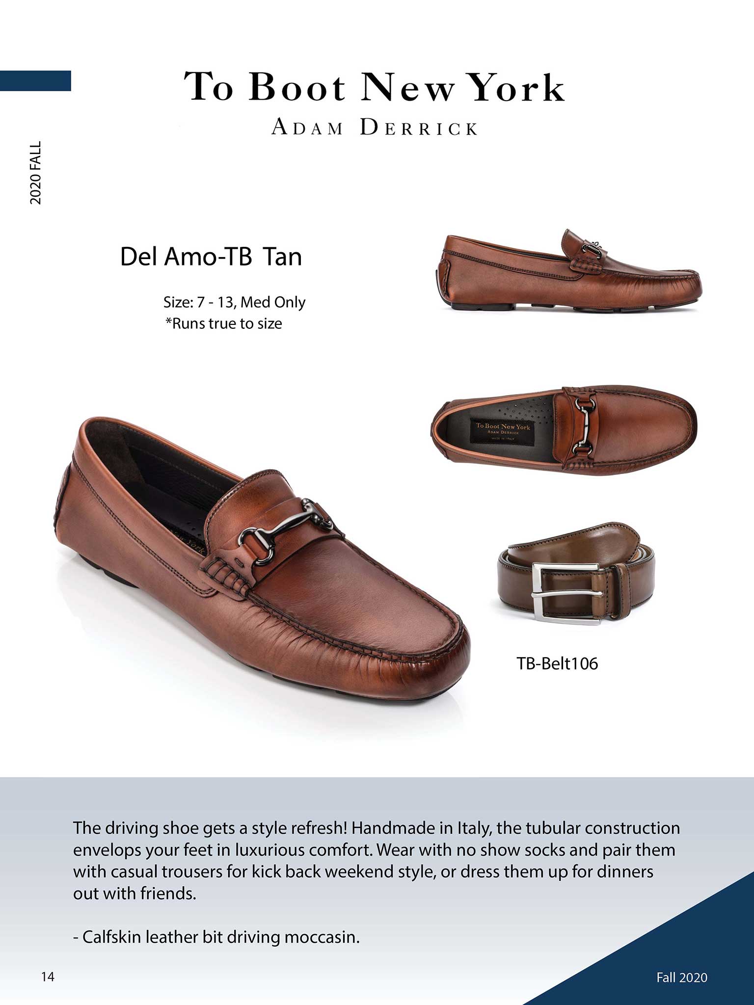 Del Amo in Tan by To Boot New York