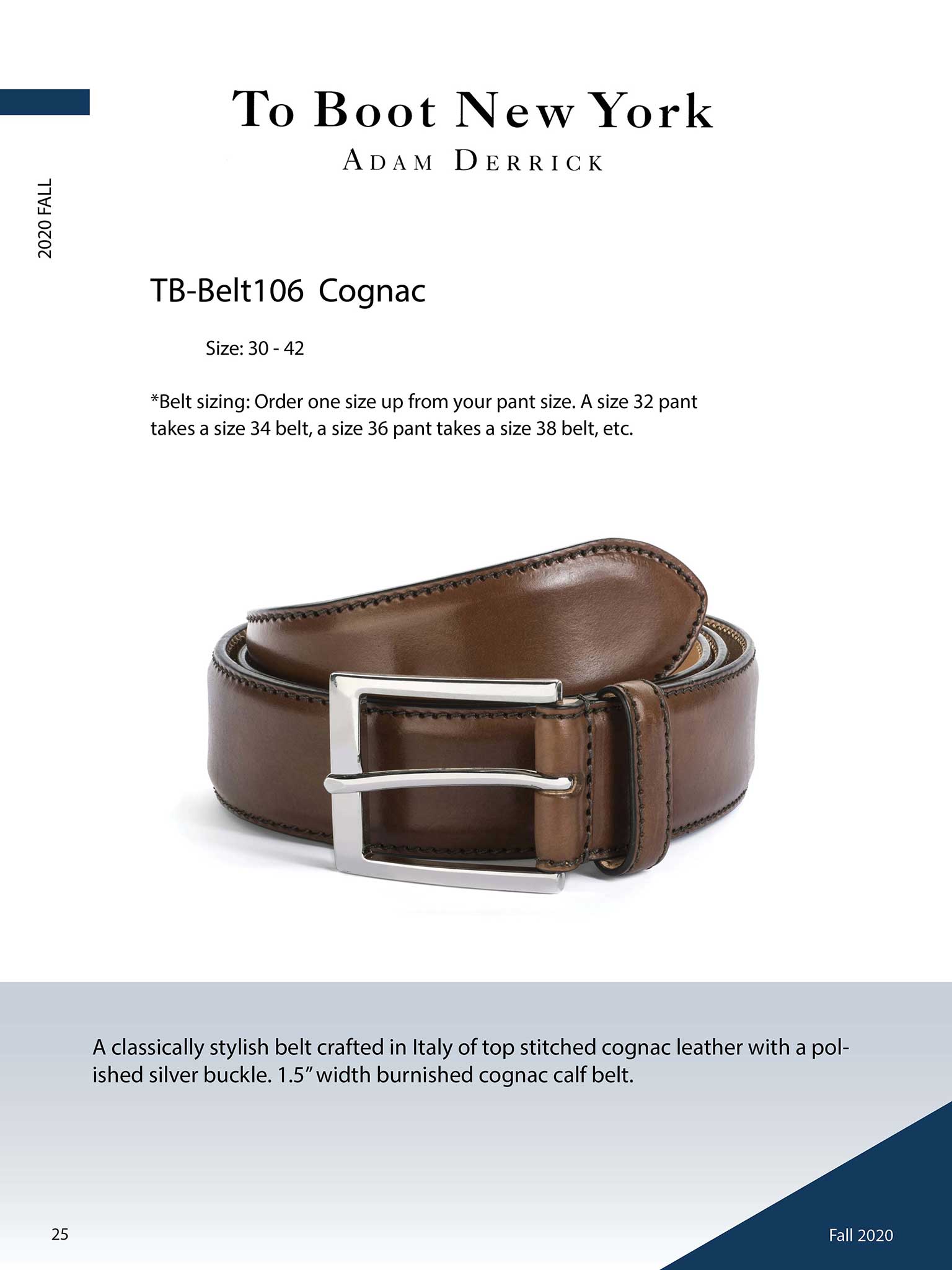 Congnac Belt by To Boot New York