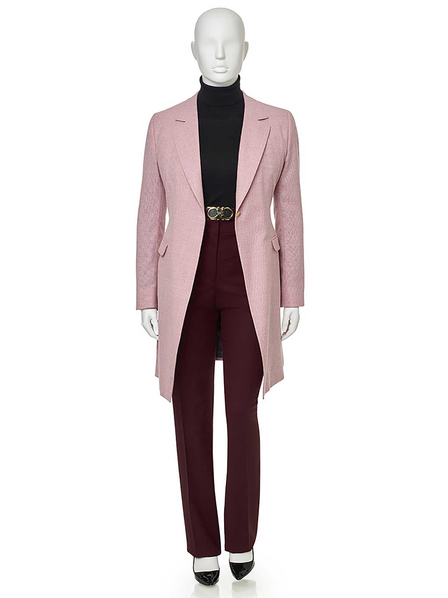 Holland & Sherry Mesh Pink Jacket