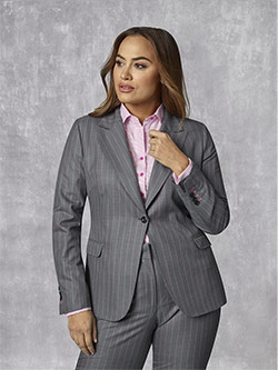 Custom Holland & Sherry - Dragonly Gostwyck - Grey Stripe Suit