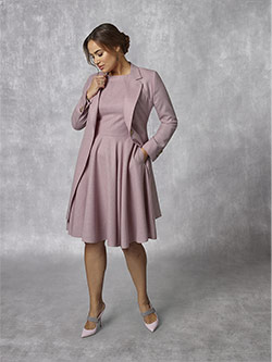 Custom Holland & Sherry -Sherry Mesh Blazers - Pin Plain Dress Suit