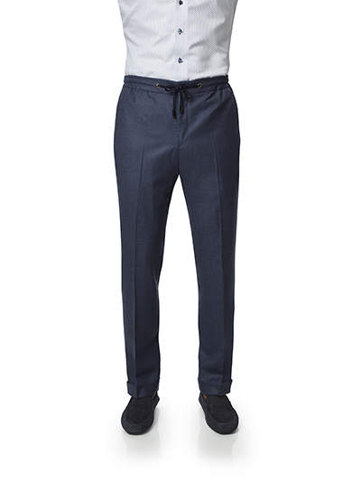 Royal Blue Birdseye Pant