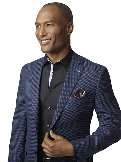 Royal Blue Birdseye Sport Coat - Super 120's Wool