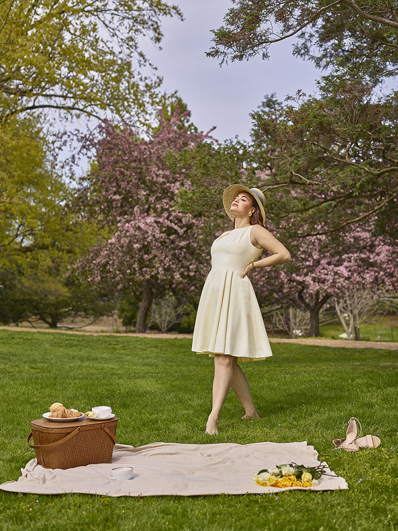 Women's Custom Clothing                                                                                                                                                                                                                                   , Women's Pearl White Sleeveless Dress