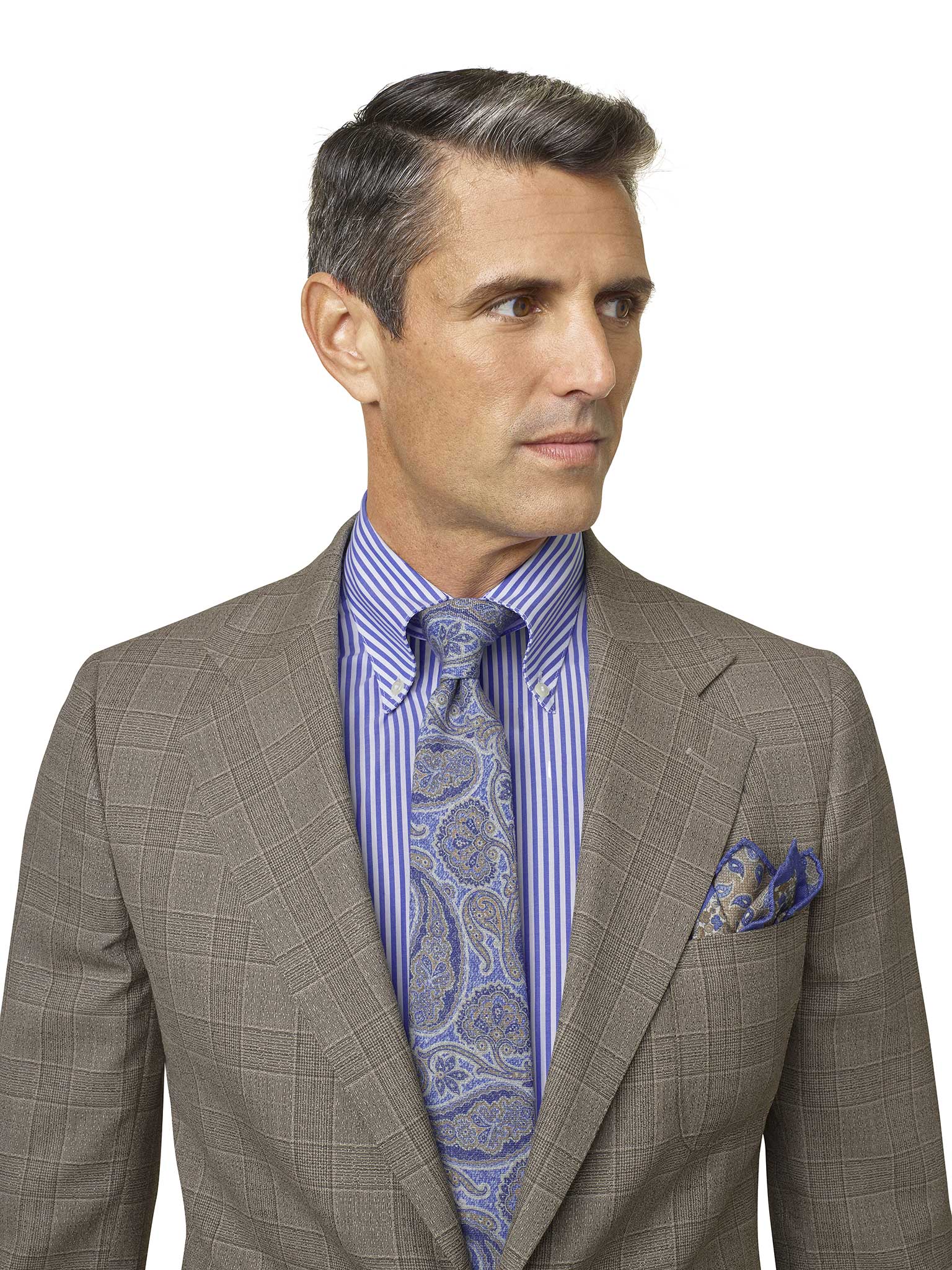 Tan Plaid Sport Coat