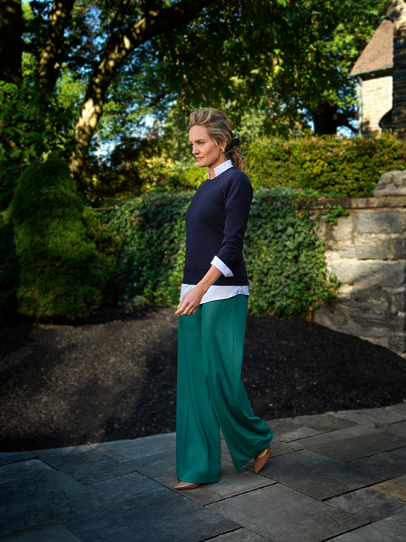 Emerald Wide Leg Pants