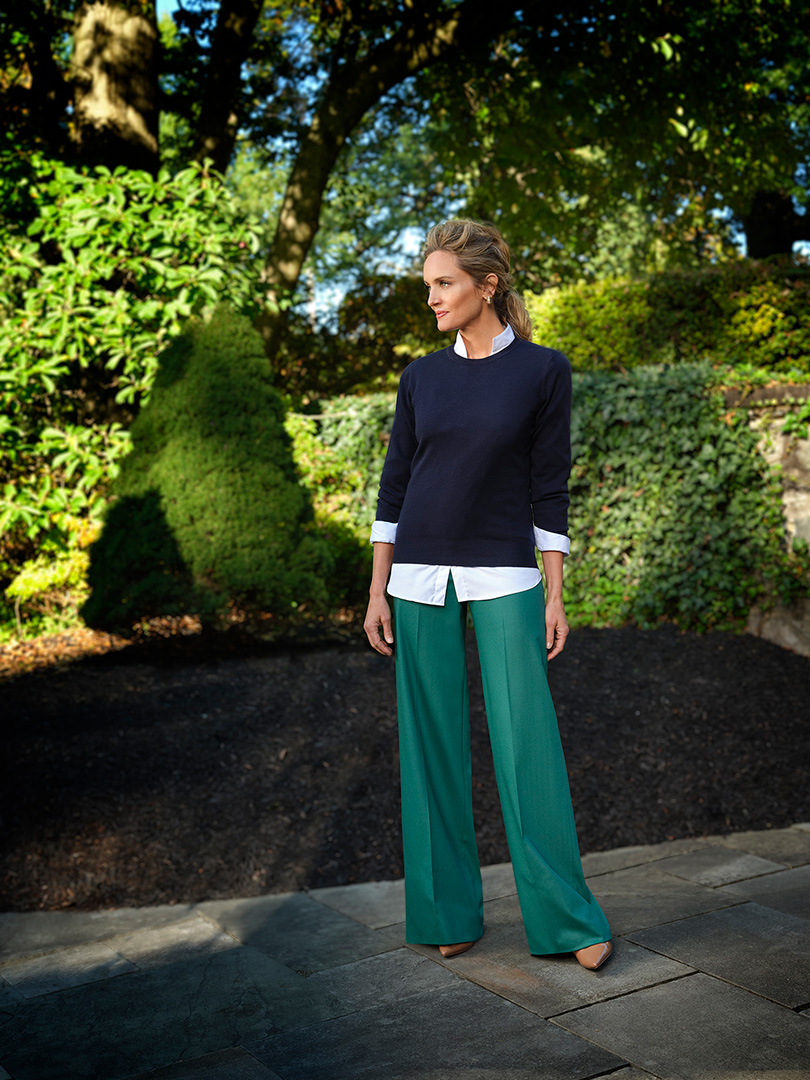 Women's Custom Clothing                                                                                                                                                                                                                                   , Women's Navy Sweater