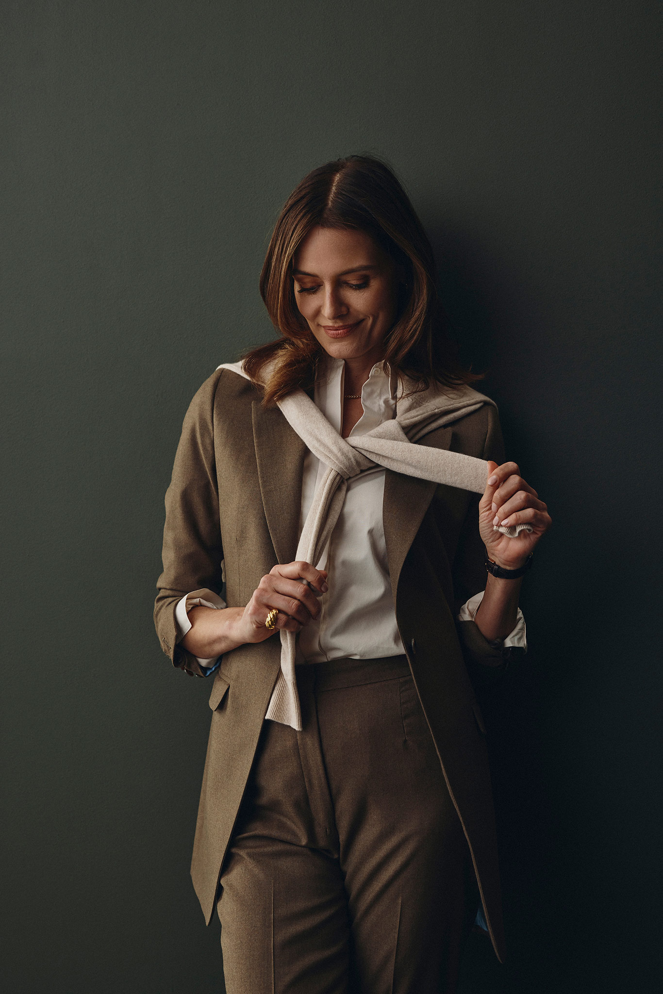 Cream Cashmere Crewneck