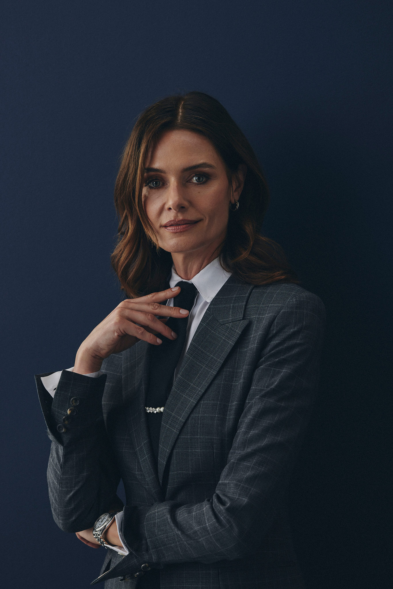 Charcoal Plaid Jacket