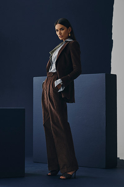 Brown Corduroy Suit