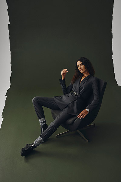 Charcoal Micro Check Suit