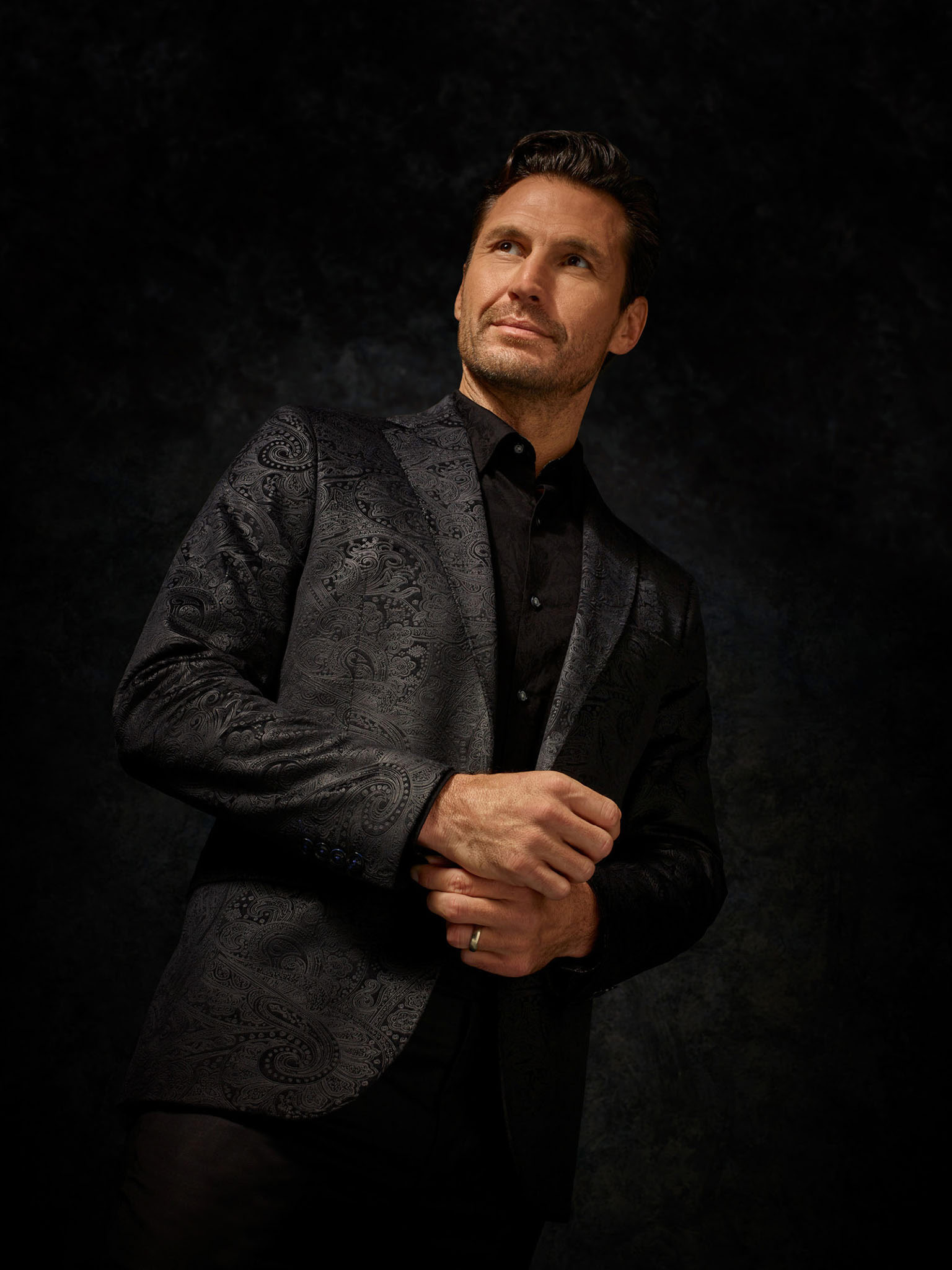 PAISLEY SPORTCOAT BlackPAISLEY SPORTCOAT Tom James Company