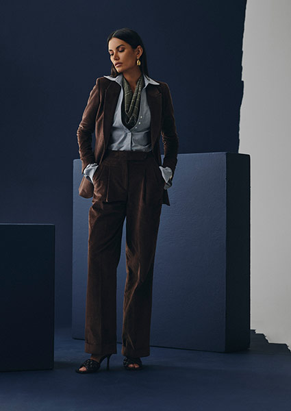 Brown Corduroy Suit