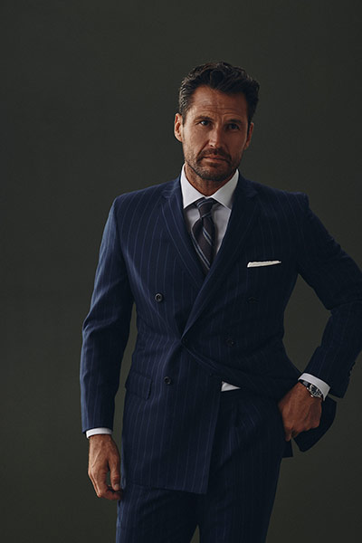 Men's Stripe Suit