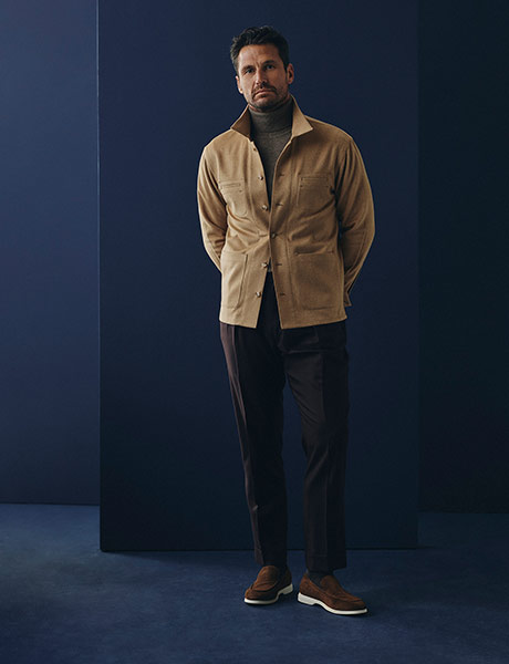 Camel Overshirt