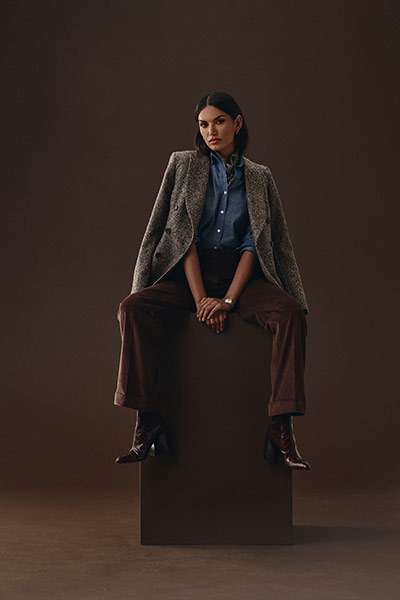 Brown Corduroy Trouser