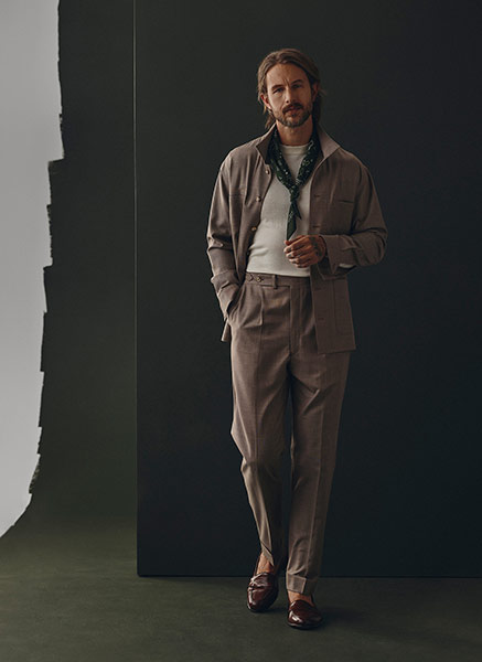 Men's Overshirt Suit