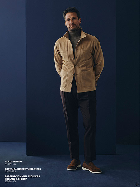 Men's Fall 2023 Look Book                                                                                                                                                                                                                                 , Men's Fall 2023 Lookbook